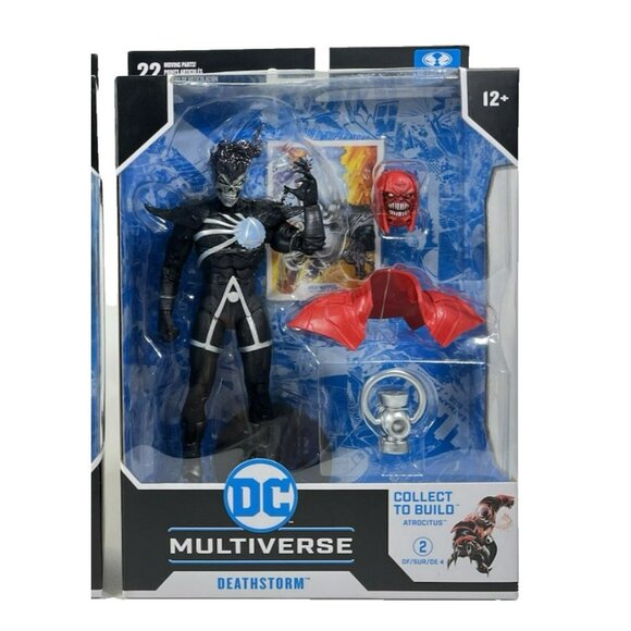 DC Multiverse THE FLASH HOT PURSUIT & DEATHSTORM 7" Action Figures & Accessories - Picture 3 of 8